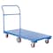 Vestil Flat Bed Cart 2000 lb Polyurethane Casters Usuable 60 x 30 x 11 3/4 FLAT-C - alternate 1